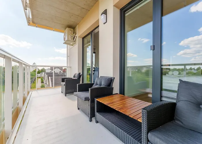 Lulu Apartments - Baltic Sea - Apartament Dwupokojowy - Silownia Sauna Jacuzzi Parking - Ustronnie Residence
