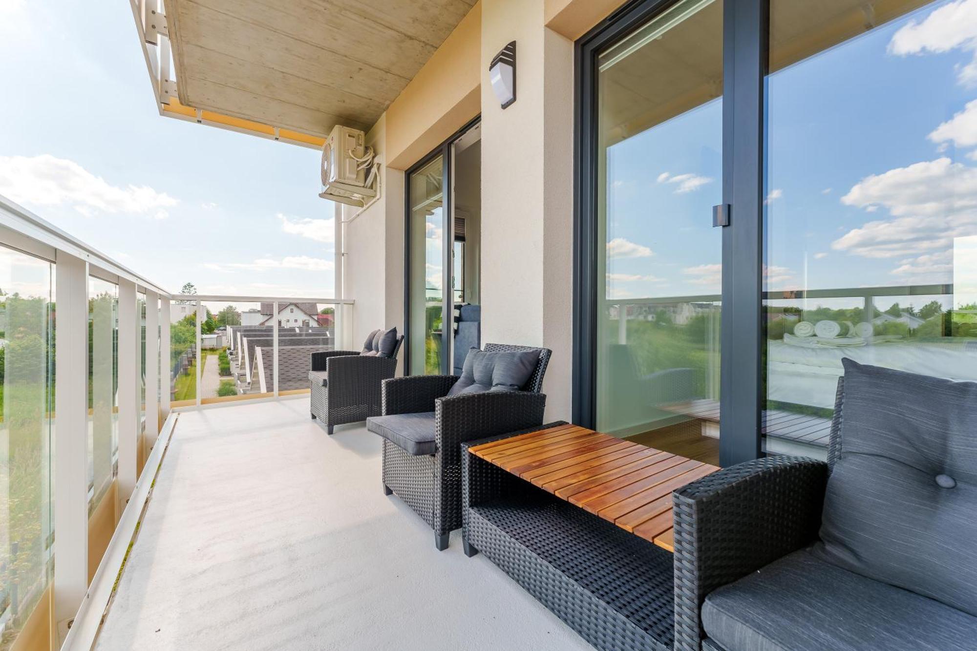 Lulu - Baltic Sea - Dwupokojowy - Silownia Sauna Jacuzzi Parking - Ustronnie Apartment