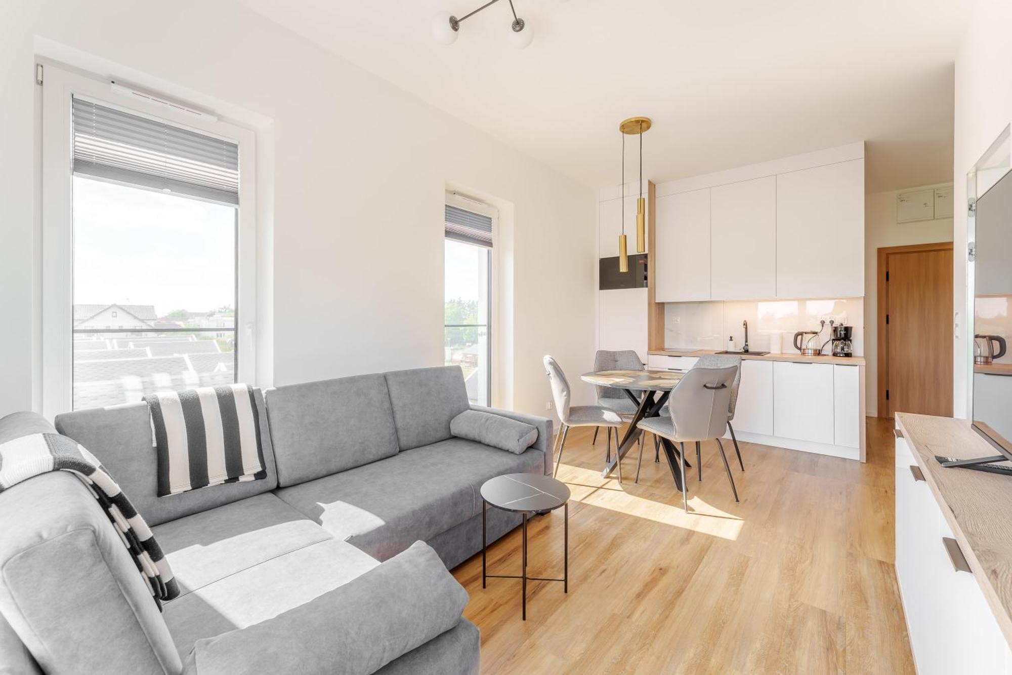 Lulu - Baltic Sea - Dwupokojowy - Silownia Sauna Jacuzzi Parking - Ustronnie Apartment *